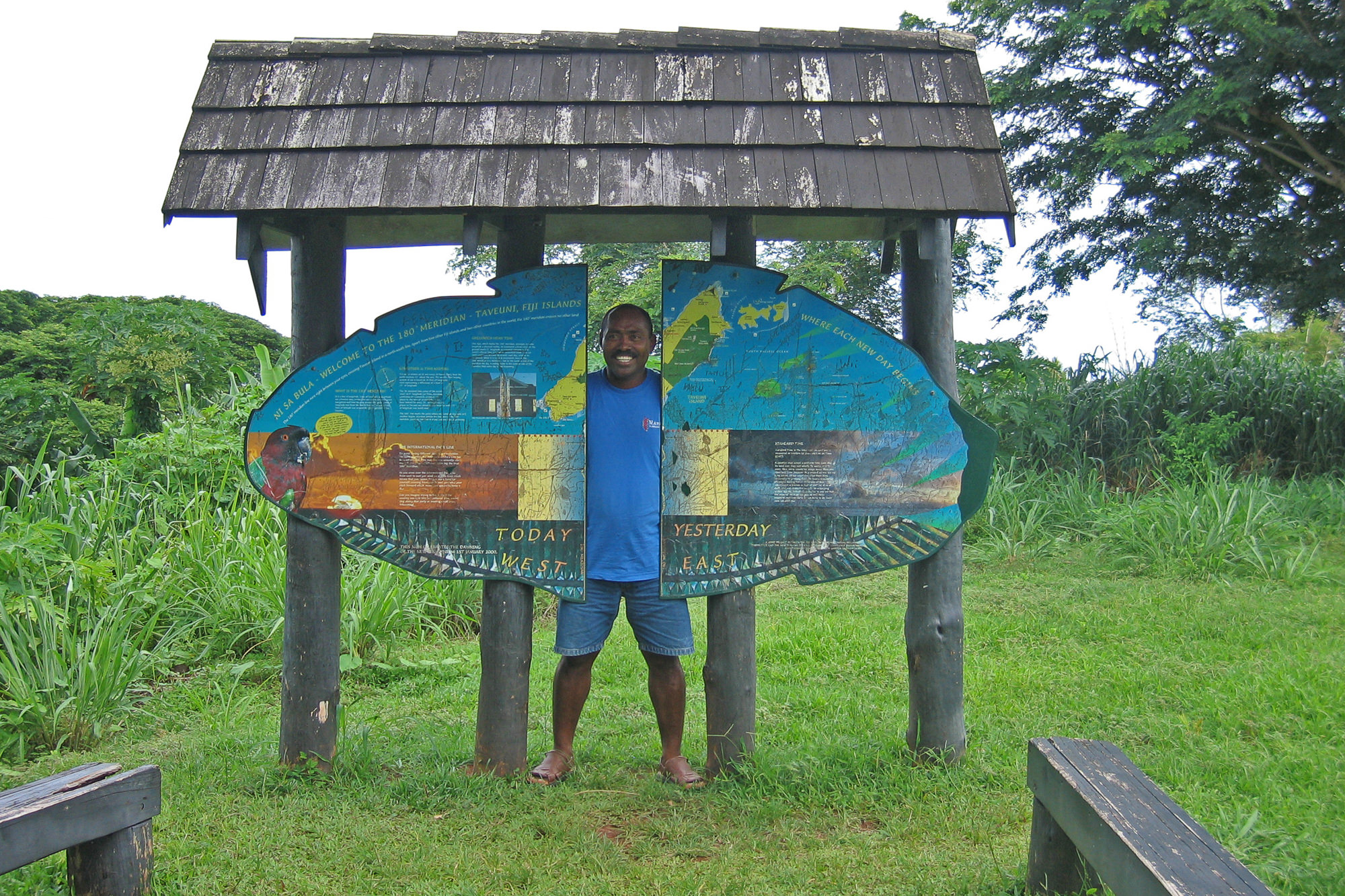 auf der Datumsgrenze, Taveuni Island