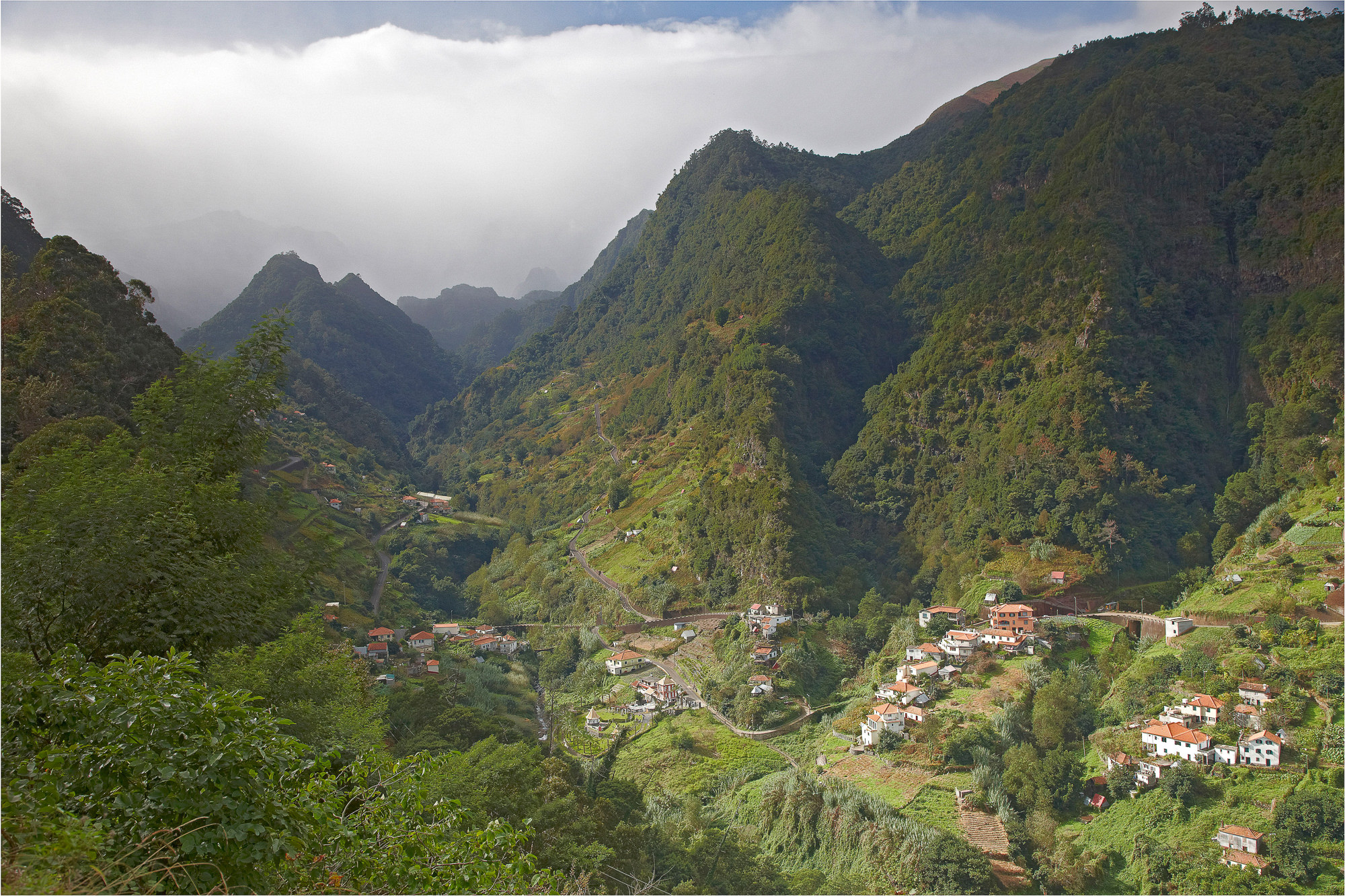 Berge im Inselinneren