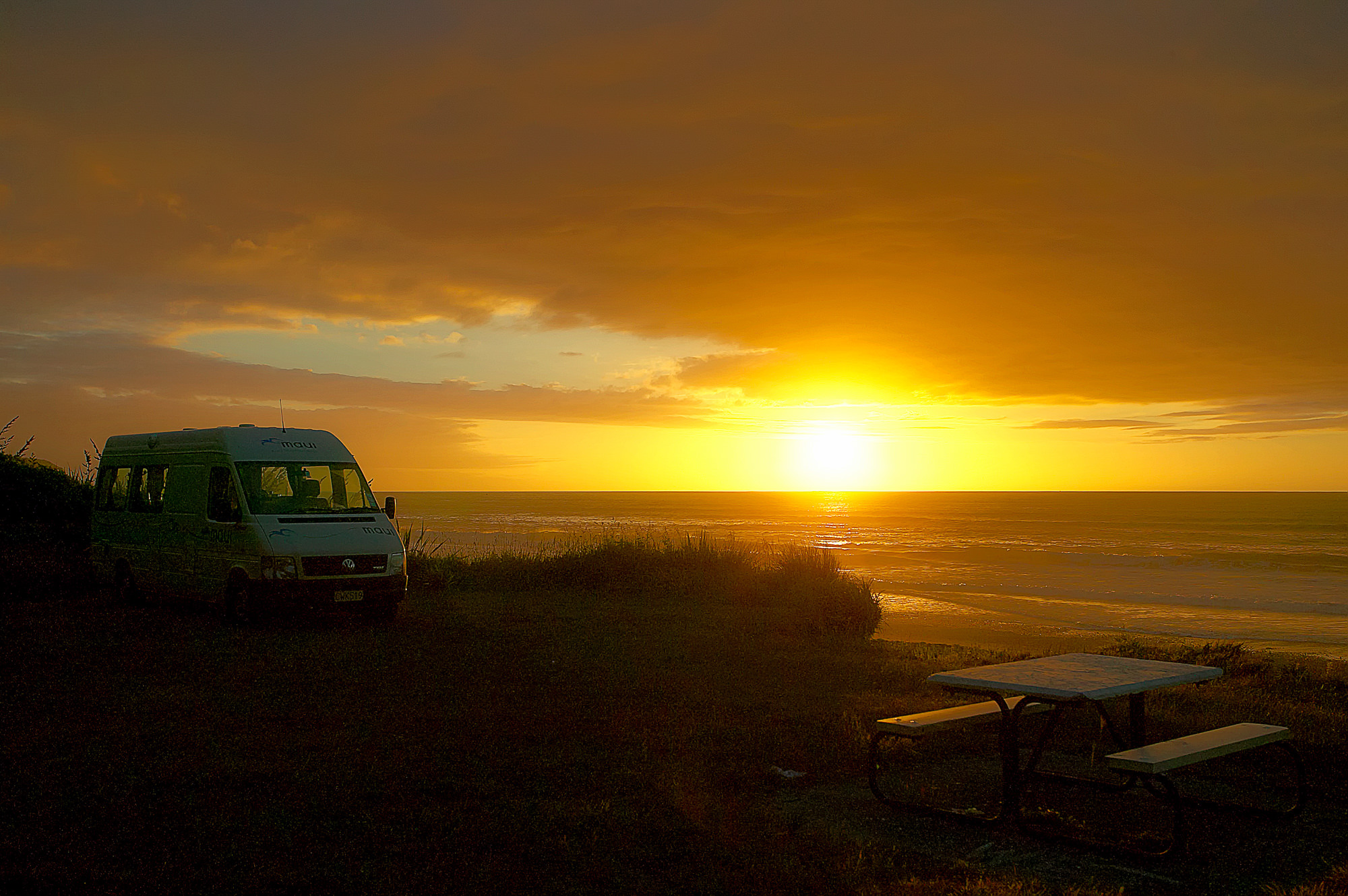 Schöner Übernachtungsplatz