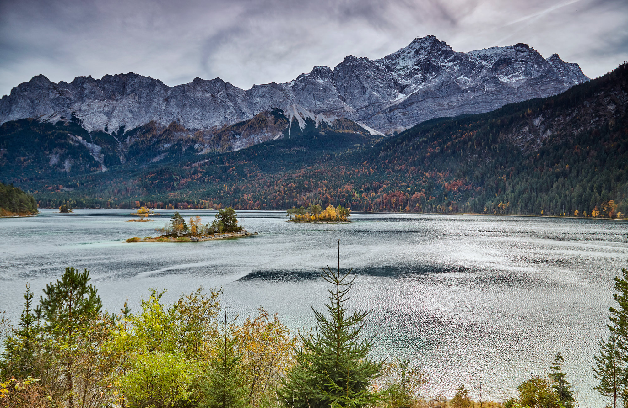 Eibsee unter der Zugspitze
