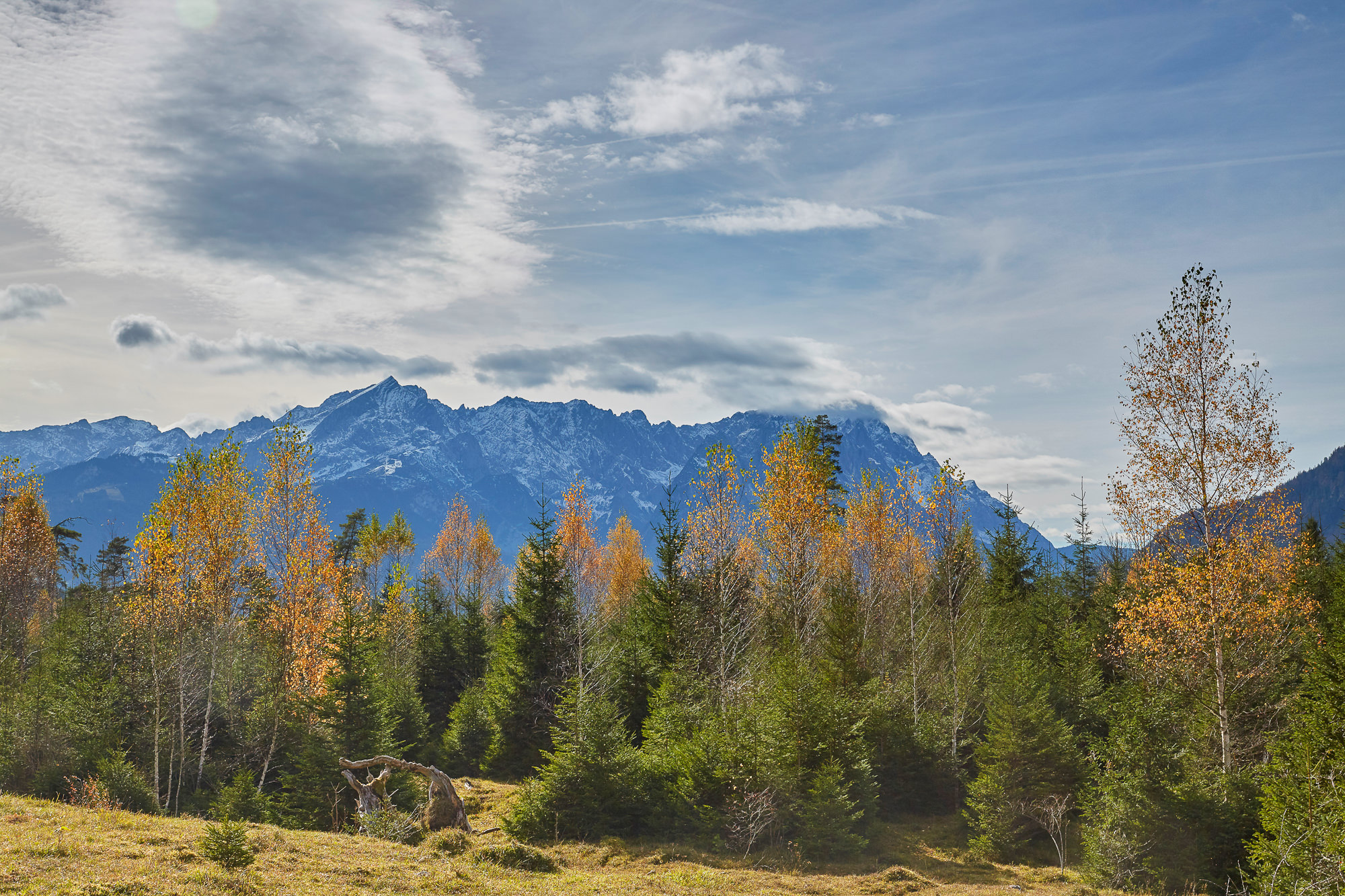 Herbst bei Garmisch Gartenkirchen